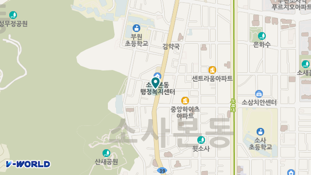 다온재가노인복지센터 위치 지도