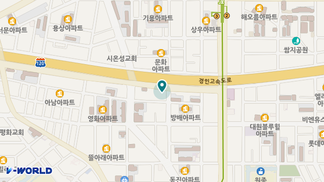 더사랑통합재가센터 위치 지도