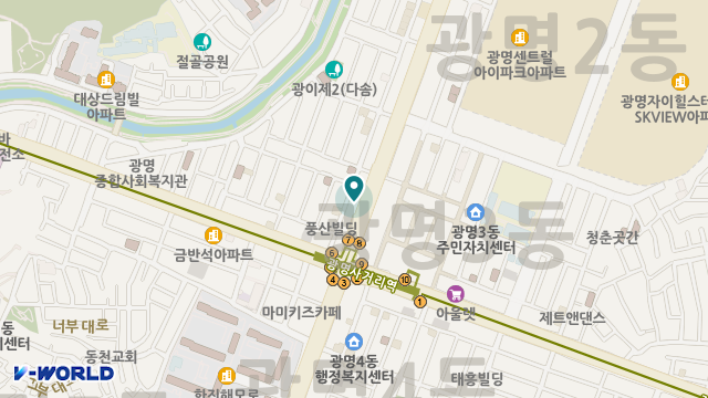 남북의료기노인복지센터 위치 지도