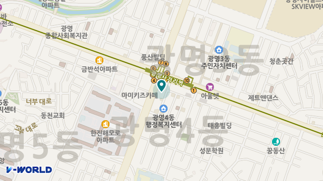 "A" 참사랑 노인복지센터 위치 지도