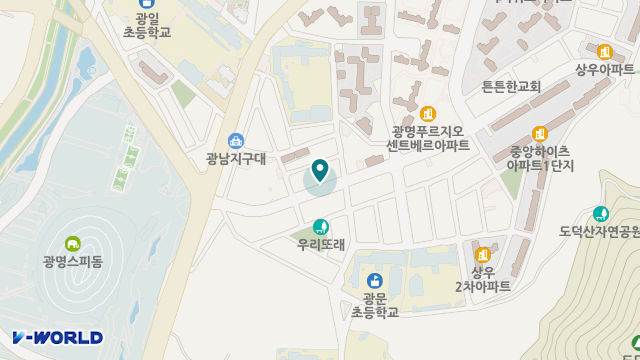 은빛노인복지센터 위치 지도