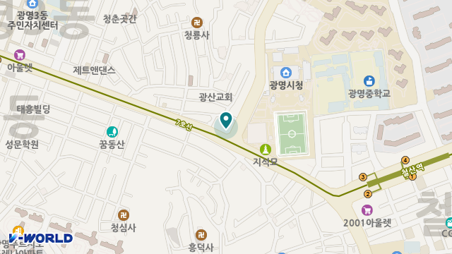 (A)온누리 천사 방문요양센터 위치 지도