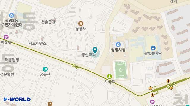 우물가 재가노인복지센터 위치 지도