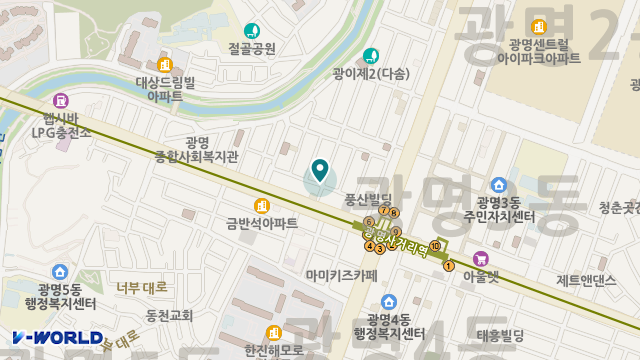 미소천사재가복지센터 위치 지도