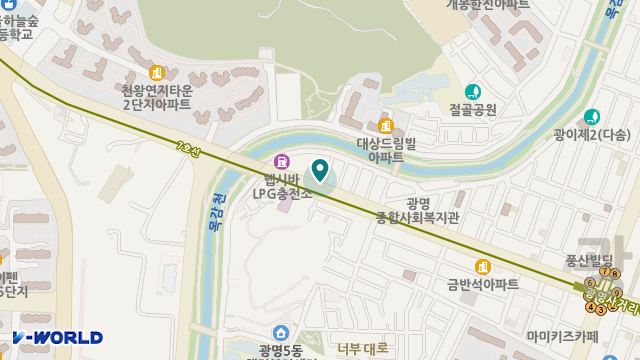 한마음재가복지센터 위치 지도