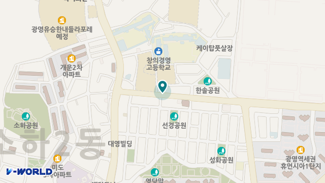 우리사랑요양센터 위치 지도