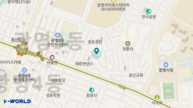 우리들재가복지센터 위치 지도