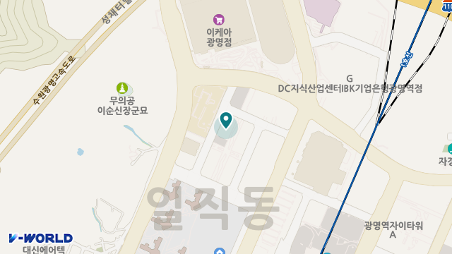 시니어데이케어 주은 광명센터 위치 지도