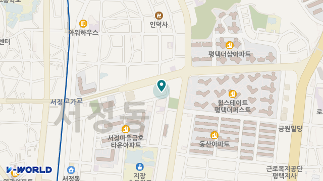 하누리 재가복지센터 위치 지도