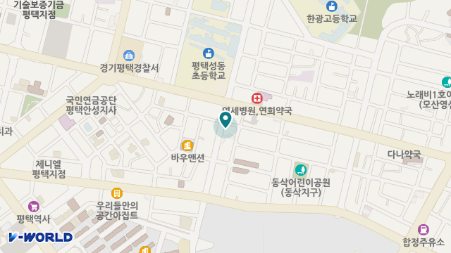 우리의료기 위치 지도