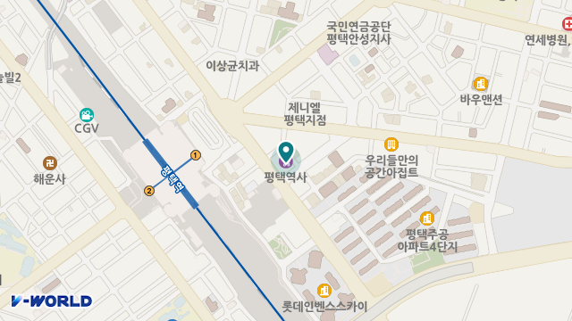 좋은사람들 의료기 위치 지도