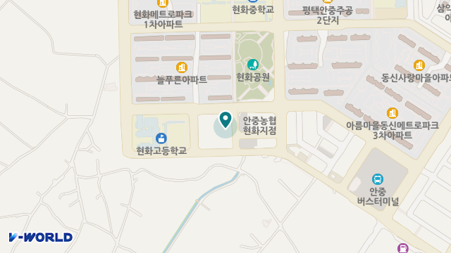 안중선한이웃노인주간보호센터 위치 지도