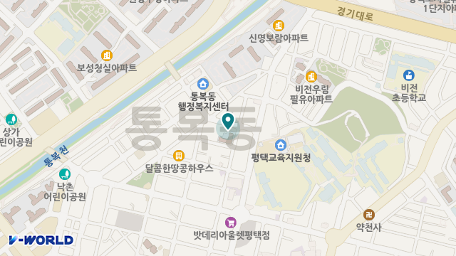 초대재가복지센터 위치 지도