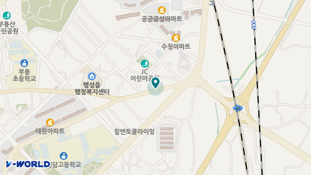 한솔재가노인복지센터 위치 지도
