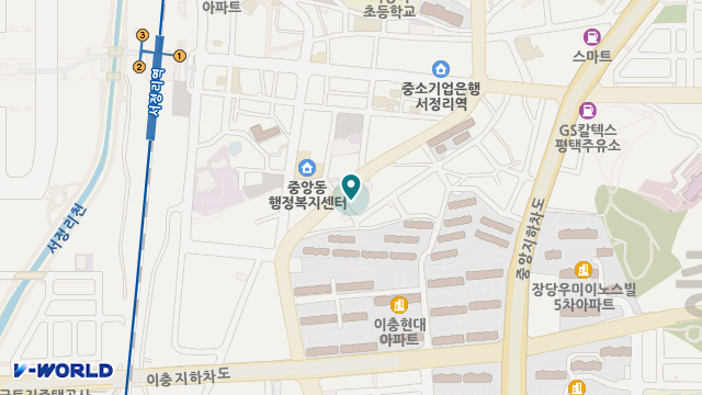 효마을재가복지센터 위치 지도