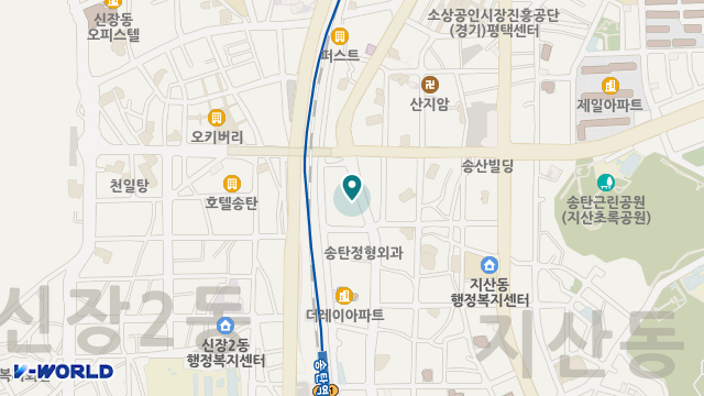 효양재가복지센터 위치 지도