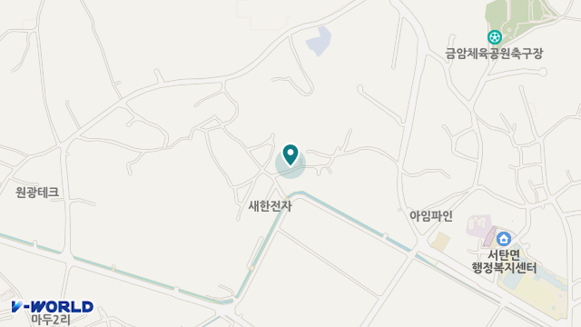 여백재가노인복지센터 위치 지도