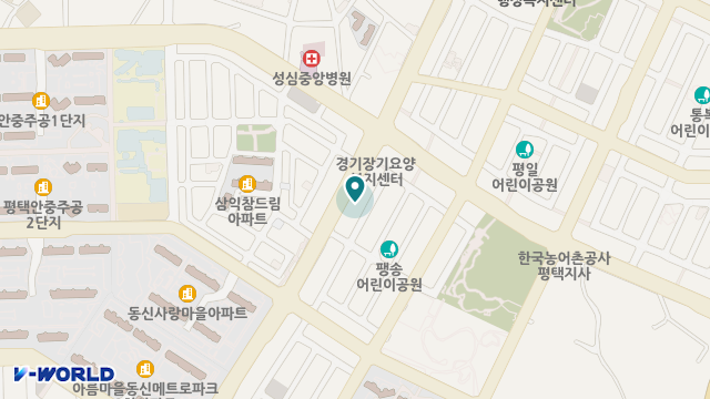 안중나래재가복지센타 위치 지도