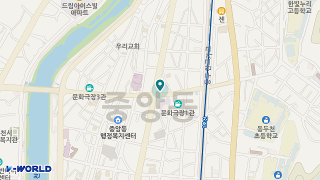 동두천의료기 위치 지도