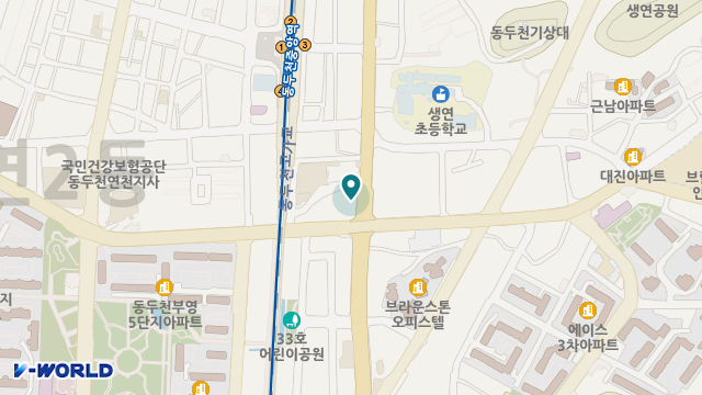 한사랑노인복지센터 위치 지도