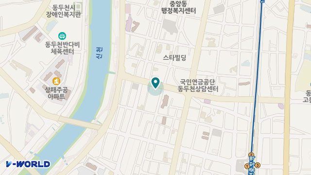 우리동네재가복지센터 위치 지도