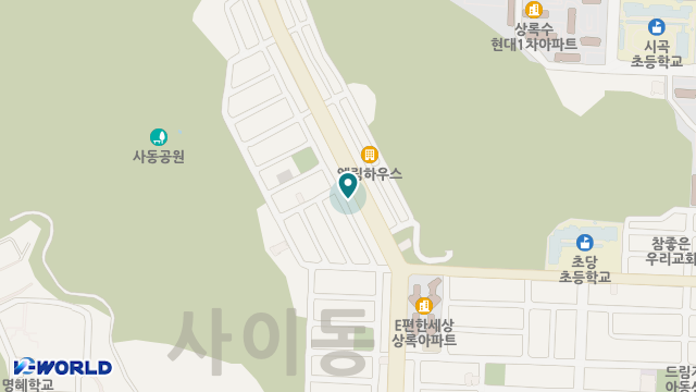 행복한실버복지센터 위치 지도