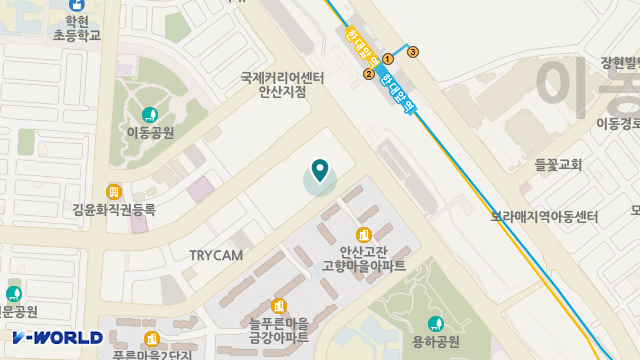 금빛 요양 센터(요,목) 위치 지도
