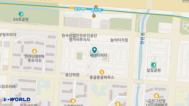 다사랑노인요양센터(요,목) 위치 지도