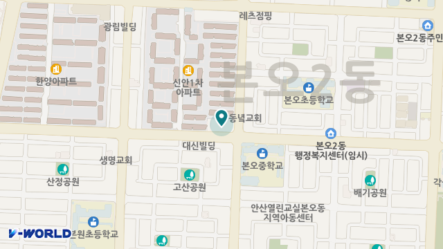 기쁨재가장기요양기관 위치 지도
