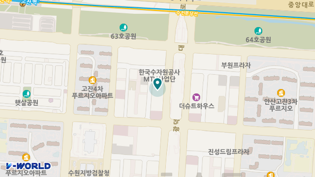 한국복지용품전문점 위치 지도