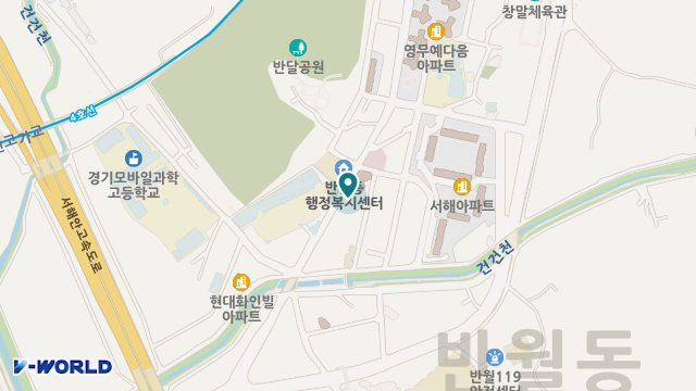 예사랑재가복지센터 위치 지도