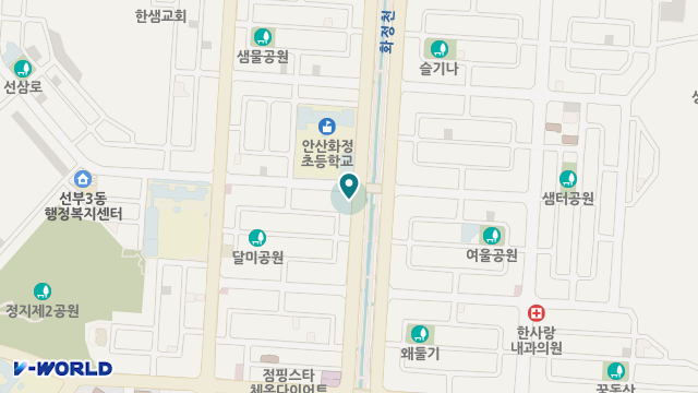 한결애복지센터 위치 지도