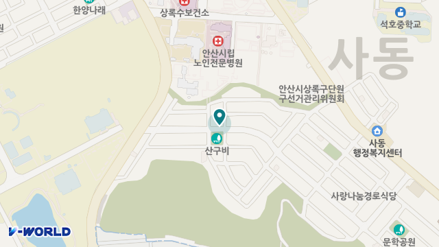 푸른재가방문요양센터 위치 지도