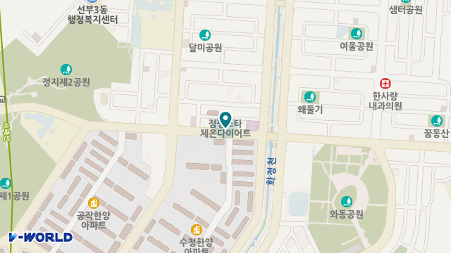 아리아케어 재가요양전문기관 안산단원점 위치 지도