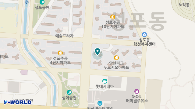 새빛재가노인복지센터 위치 지도