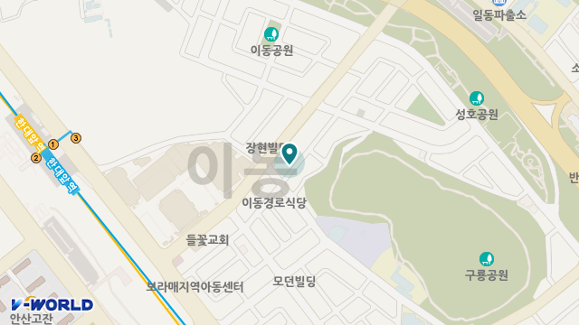 우리만나재가복지센터 위치 지도