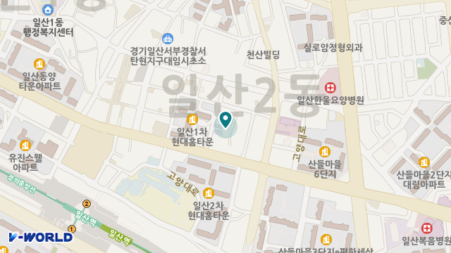 일산성결 노인복지센터 위치 지도