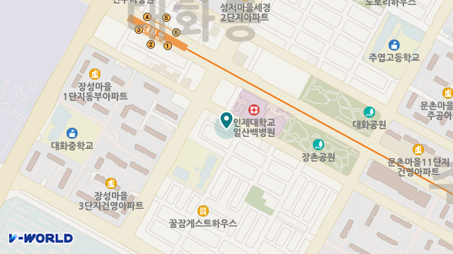 만경의료기 위치 지도