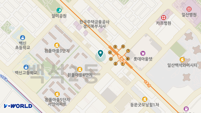 나눔 위치 지도