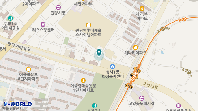 경기재가노인방문요양센터 위치 지도