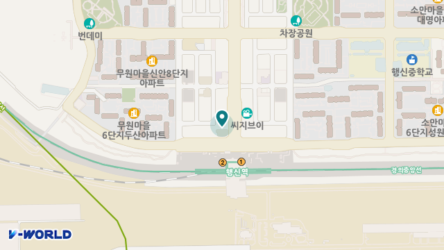 해바라기 장기요양센터 위치 지도
