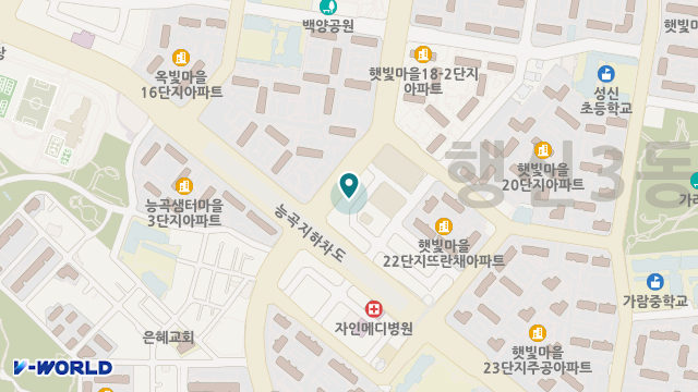 고양하늘노인방문요양센터 위치 지도