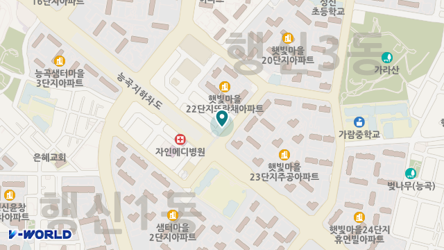 (A)효원노인복지센터 위치 지도