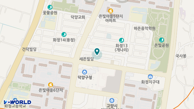가나안 노인복지센터 위치 지도