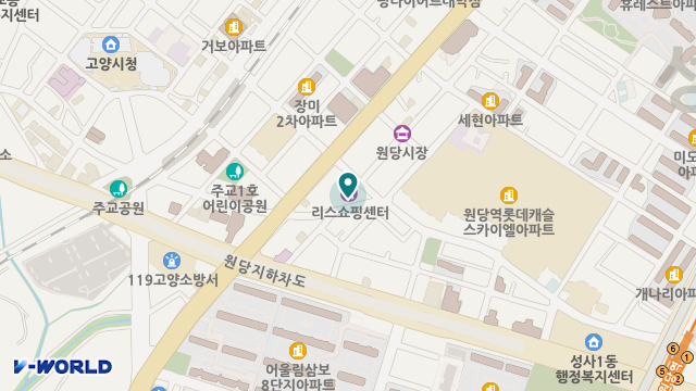 한마음요양센터 위치 지도