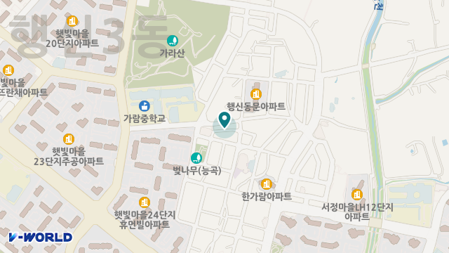에버그린 복지센터 위치 지도