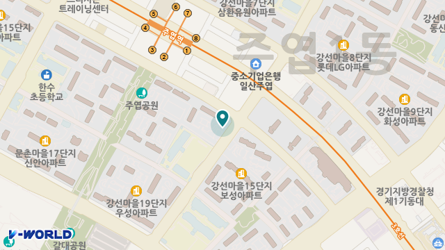 (A)한사랑요양센터 위치 지도