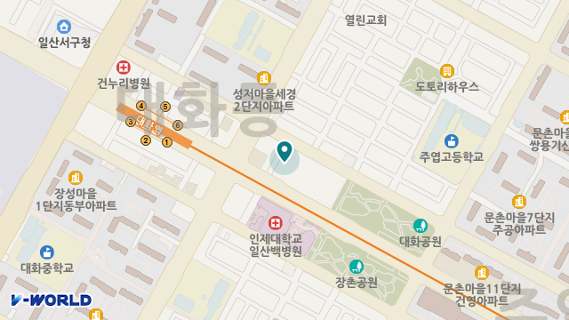 일산참사랑노인방문요양센터 위치 지도