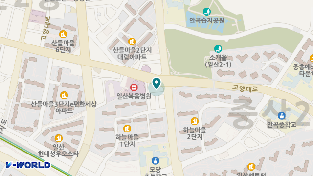 복음의료기 위치 지도