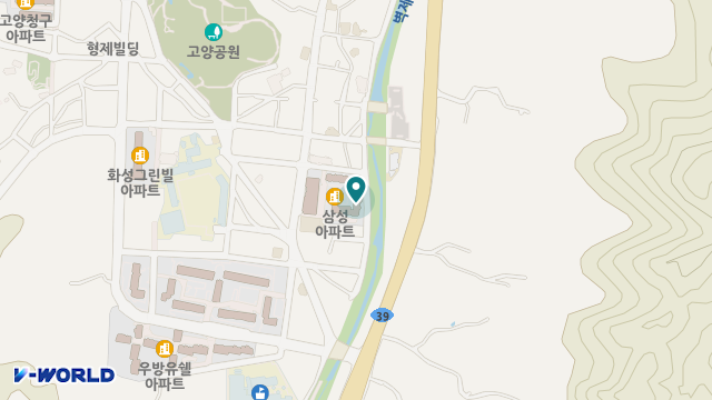 나눔노인복지센터 위치 지도